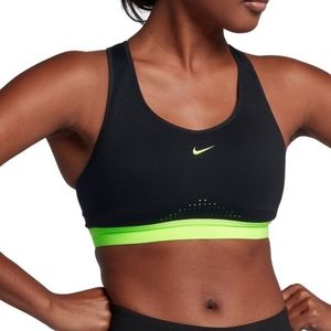 Nike Neon Motion Adapt High Support Sports Bra